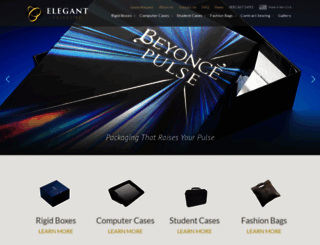 elegantpackaging.com screenshot