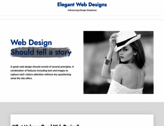 elegantwebdesigns.com.au screenshot