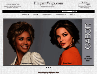 elegantwigs.com screenshot