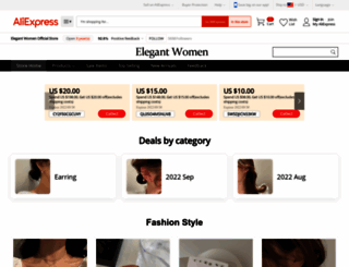 elegantwomen.tr.aliexpress.com screenshot