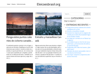 eleicoesbrasil.org screenshot
