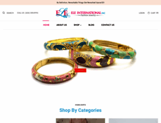 eleincjewelry.com screenshot