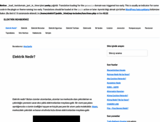 elektrikrehberiniz.com screenshot