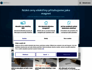 elektrina.cz screenshot