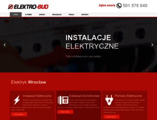 elektro-bud.com screenshot