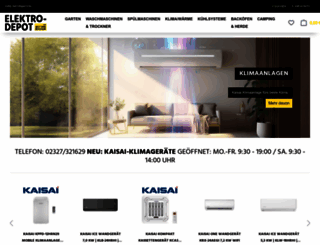 elektro-depot.de screenshot