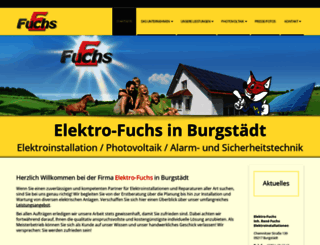 elektro-fuchs-web.de screenshot