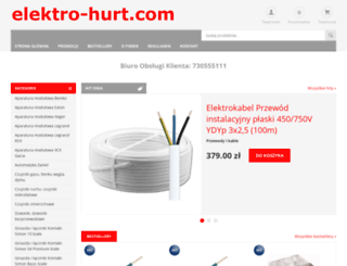 elektro-hurt.com screenshot