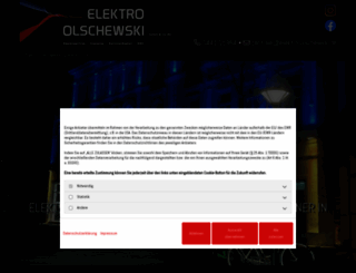 elektro-olschewski.de screenshot
