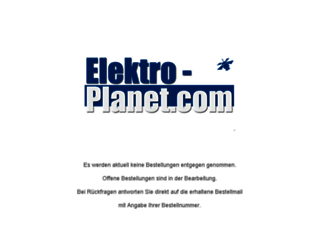 elektro-planet.com screenshot