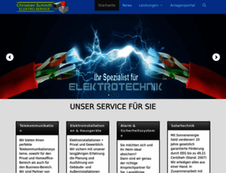 elektro-service-schmitt.de screenshot