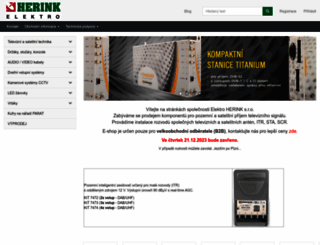 elektroherink.cz screenshot