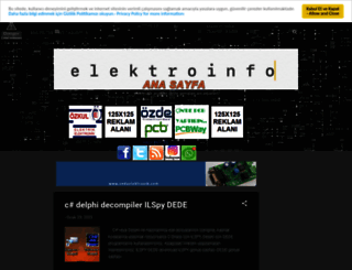 elektroinfo.blogspot.com.tr screenshot