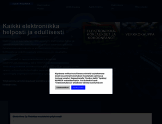 elektrolinna.fi screenshot