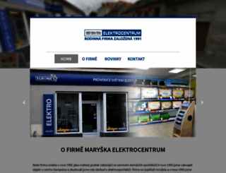 elektromaryska.cz screenshot