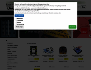 elektronik-lavpris.dk screenshot