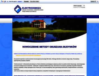 elektroosmoza.pl screenshot
