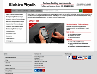 elektrophysikusa.com screenshot