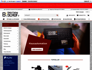 elektroshop-bischof.de screenshot