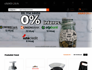 elektrotek-al.com screenshot