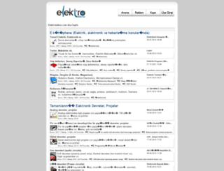 elektrotekno.com screenshot