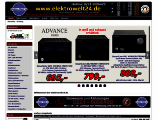 elektrowelt24.de screenshot