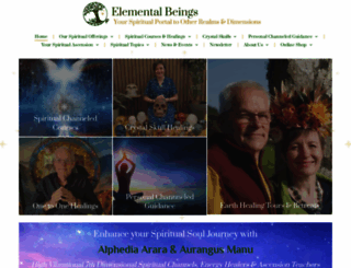 elementalbeings.co.uk screenshot