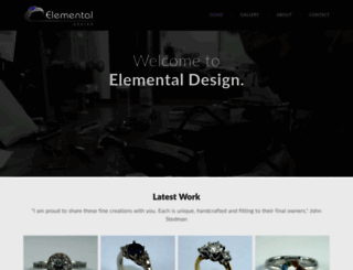 elementaldesign.co.za screenshot