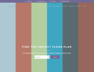 elementatcedarbluff.com screenshot