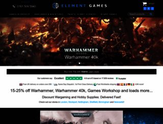 elementgames.co.uk screenshot