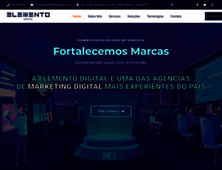 elementodigital.com.br screenshot
