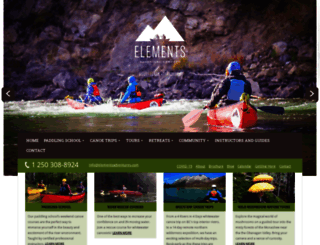 elementsadventures.com screenshot