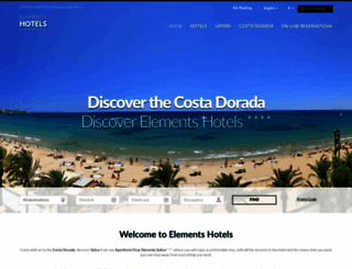 elementshotels.es screenshot