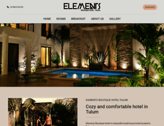 elementstulum.com screenshot