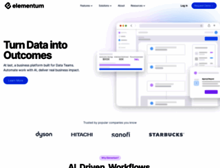 elementum.com screenshot
