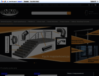 elementybalustrad.pl screenshot