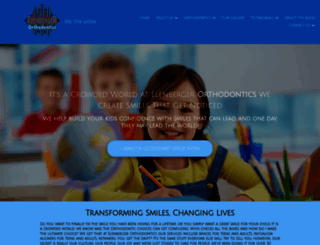 elenbergerorthodontics.com screenshot