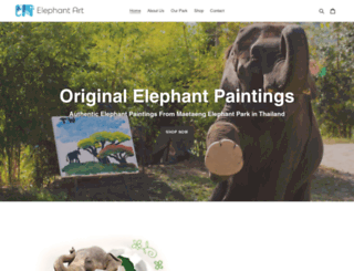 elephantartonline.com screenshot