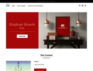 elephantbrandsco.com screenshot