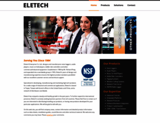 eletech.com screenshot