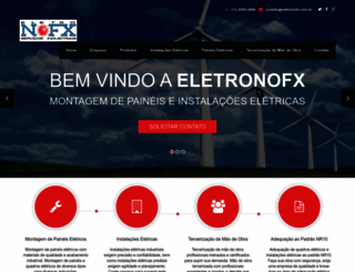 eletronofx.com.br screenshot
