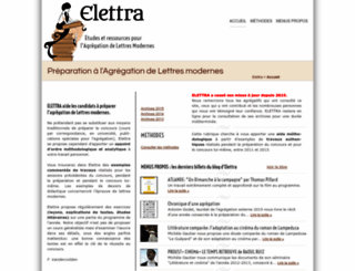 elettra.fr screenshot