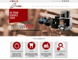 elettrolaser.com screenshot