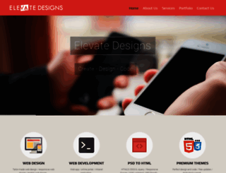 elevate-designs.com screenshot