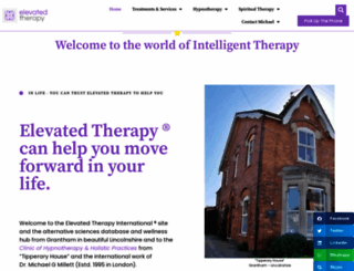 elevatedtherapy.org.uk screenshot