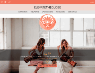 elevatetheglobe.com screenshot