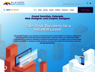 elevatewebdesigns.com screenshot