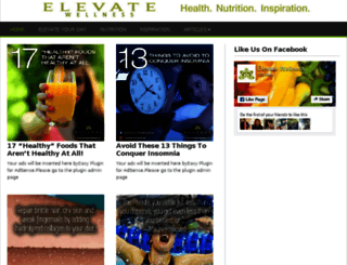 elevatewellness.org screenshot