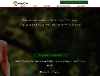 elevationhealth.com screenshot