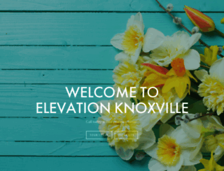 elevationknoxville.com screenshot